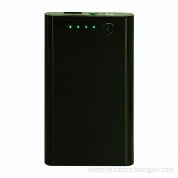 New Coming Slim Design Portable Battery Charger/Power Bank, 6,000mAh Capacity, 5V DC/1A Output